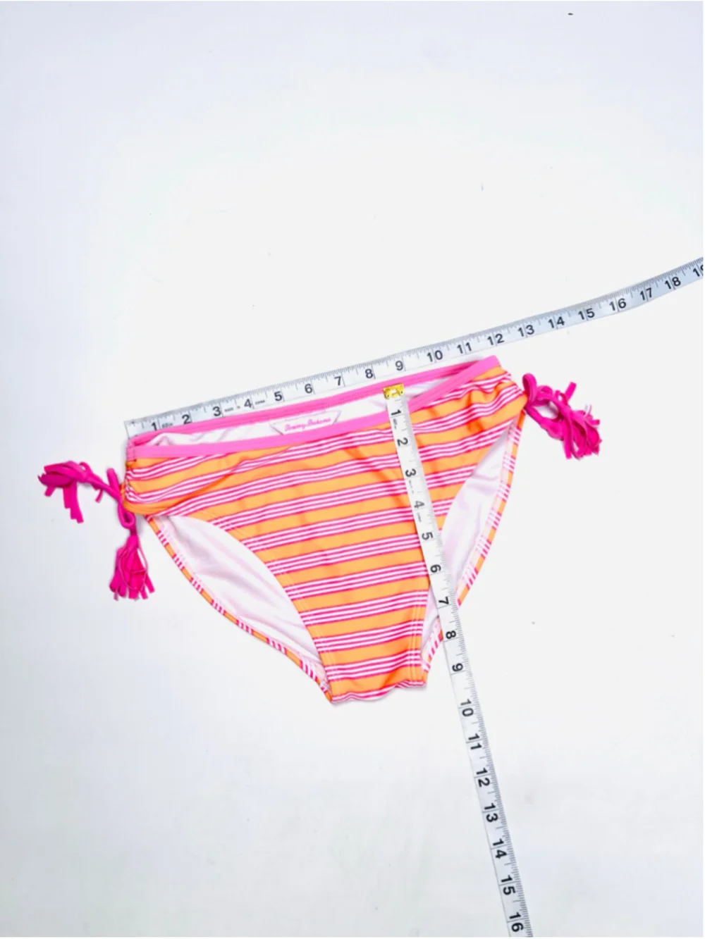 Tommy Bahama Girls Bikini Swimsuit Size 14 Pink Orange